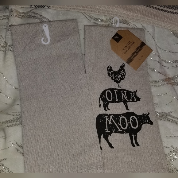 NWT MABELLE KITCHEN TOWELS - Picture 2 of 2